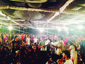Chest-thumping rhetoric on hot-button issues