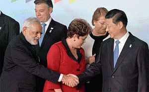 Security blanket thrown for Modi, Xi visit