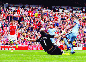 Nothing separates Gunners from Man City