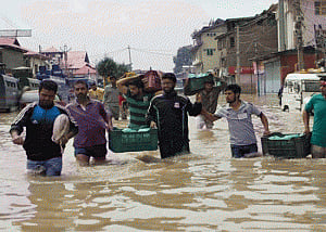 'Infrastructure damage in J-K floods could touch Rs 6K crore'