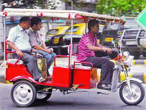 Draft rule stops e-rick at 25 km/h
