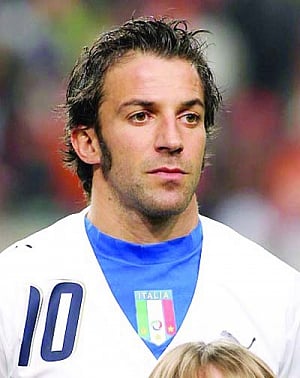 Del Piero is coming today