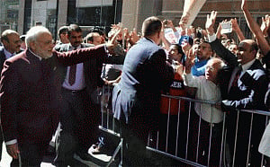 Modi thanks people for warm reception in New York