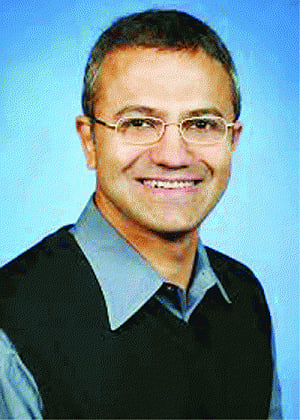 Microsoft top honcho coming home today