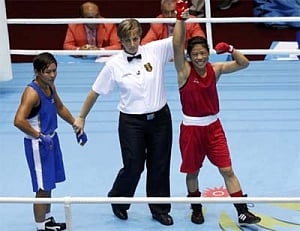 Magnificent Mary gives India first boxing gold at 17th Asiad