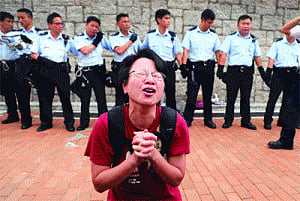 Tensions soar in Hong Kong
