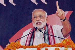 Nobody can divide Maharashtra, says Modi