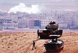 ISIS militants control one-third of Kobane