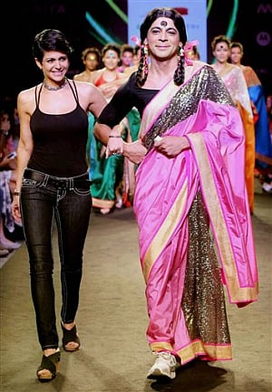 Gutthi is a rockstar: Mandira Bedi