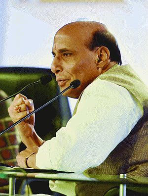 India wants cordial ties but Pak not forthcoming: Rajnath