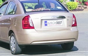 Stepping up to the (licence) plate