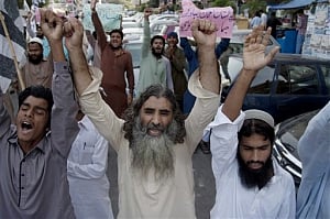 Pakistan rally demands jihad against India