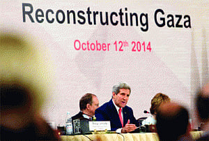 Palestinians win millions in aid for Gaza rebuilding