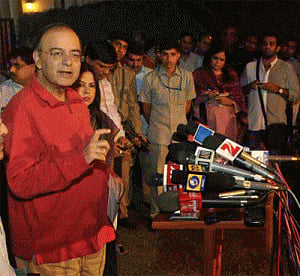 India will pursue black money, not adventurism: Jaitley