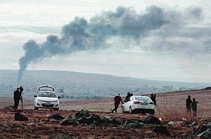 Fierce combat in Syria's Kobane