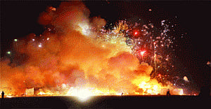 Over 230 shops gutted in Faridabad market inferno