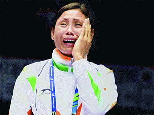 Sarita Devi suspended for protest against 'injustice'