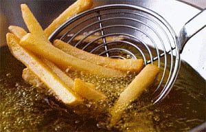 Olive oil more healthy for frying food