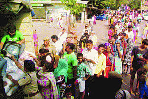 Trilokpuri celebrates Chhath under security blanket