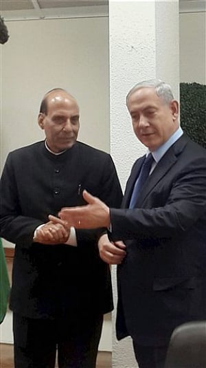 Singh, Netanyahu review cooperation in combating terror