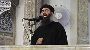 Iraqi officials say IS leader Baghdadi wounded in airstrike