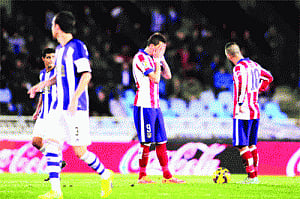 ManaRserless Sociedad beat defendinRs champs Atletico