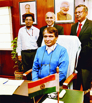 Prabhu to focus on rail safety, customer service