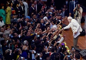 Euphoric Indian diaspora wait at Sydney venue to hear Modi