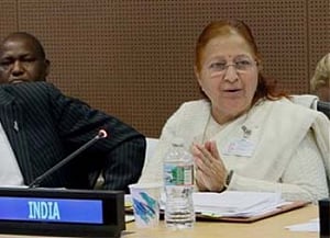 India fully committed to promotion of gender equality: Mahajan