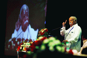 let Hindus make India a world leader, says Bhagwat