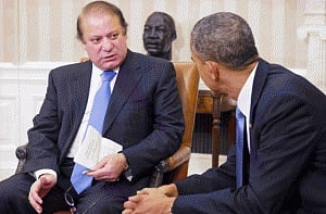 Sharif urges Obama to take up Kashmir issue with India