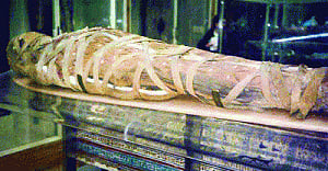 Mummy wearing jewellery discovered in Egypt