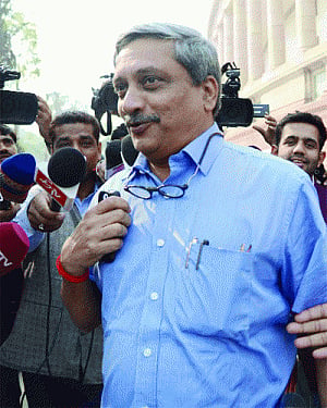 Parrikar moots 'partial military training' for students