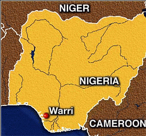 Nigerian army sends boats to find kidnapped expats