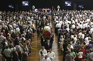 Australia bids tearful adieu to Hughes
