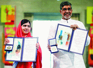 I represent cry of innocence here: Satyarthi