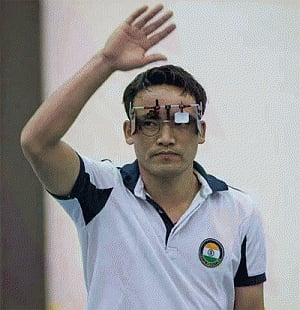 Jitu Rai claims 10 m pistol gold with new mark