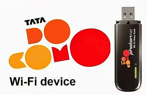 Tata Docomo launches wi-fi device