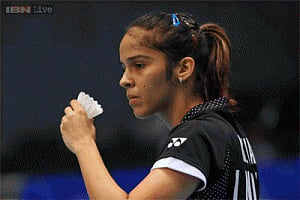 Saina in last four of Superseries Finals