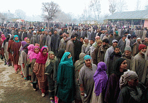 Kashmir polls see highest turnout in 25 years, 76 percent in last phase