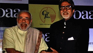 Big B meets PM Modi in Capital