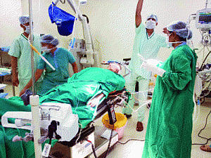 Girl's brain operated while she was awake