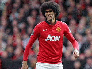 Fellaini to miss Man United's festive fixtures