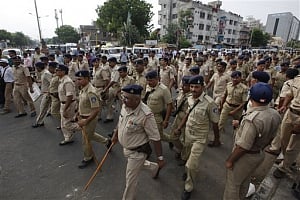 Quota row: Curfew lifted in 3 areas, Army flag march continues