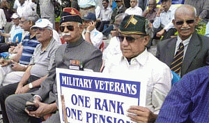 Govt announces OROP but veterans reject key provisions