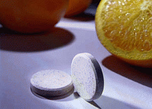 Can vitamin C supplement replace morning walk