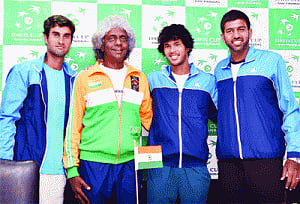 India upbeat about Davis Cup chances