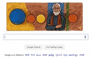 Google's doodle for artist Husain on birth centenary