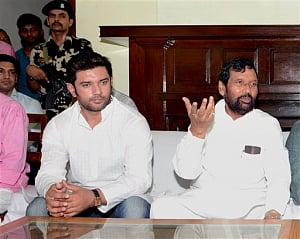 lJP announces 12 candidates in first Bihar poll list