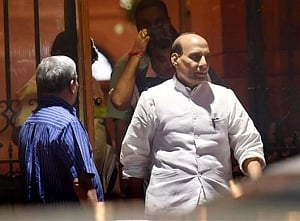 Working to change negative perception about politics: Rajnath